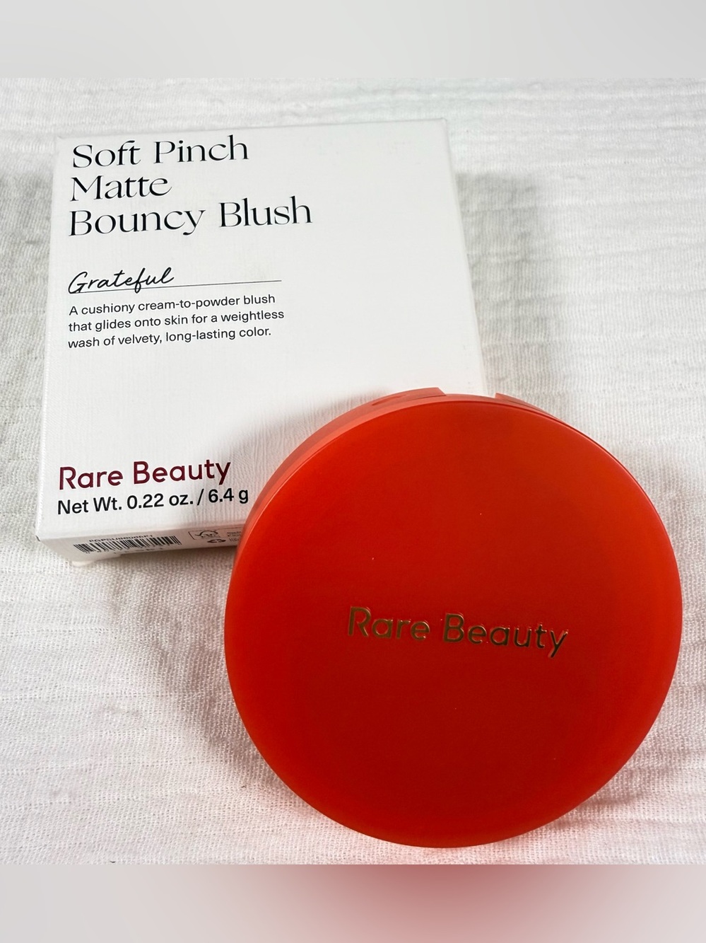 Rare Beauty Soft Pinch Matte Bouncy Blush — Grateful Soft Red - Picture 4 of 7
